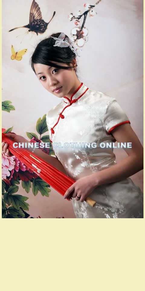 Short-sleeve Long-length Cheongsam (CM)