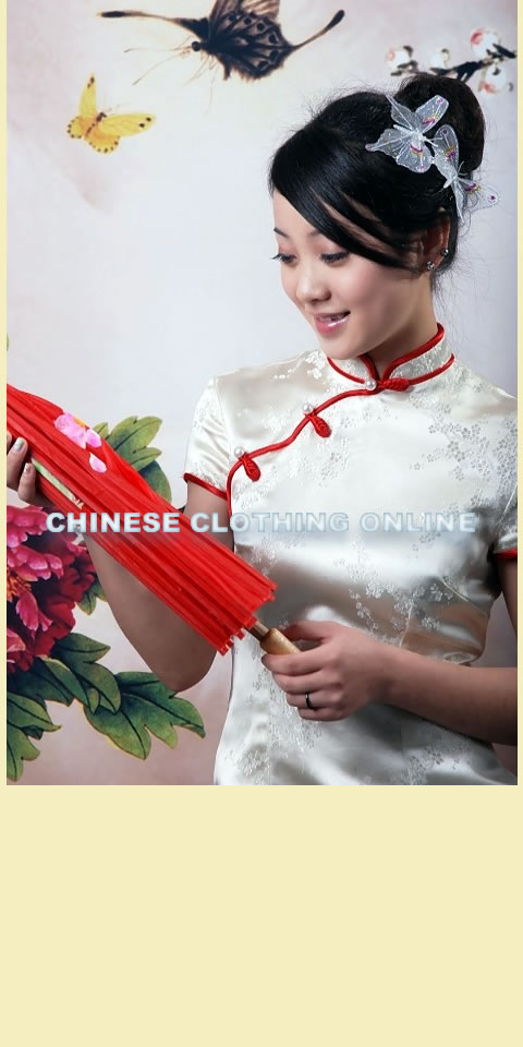 Short-sleeve Long-length Cheongsam (CM)