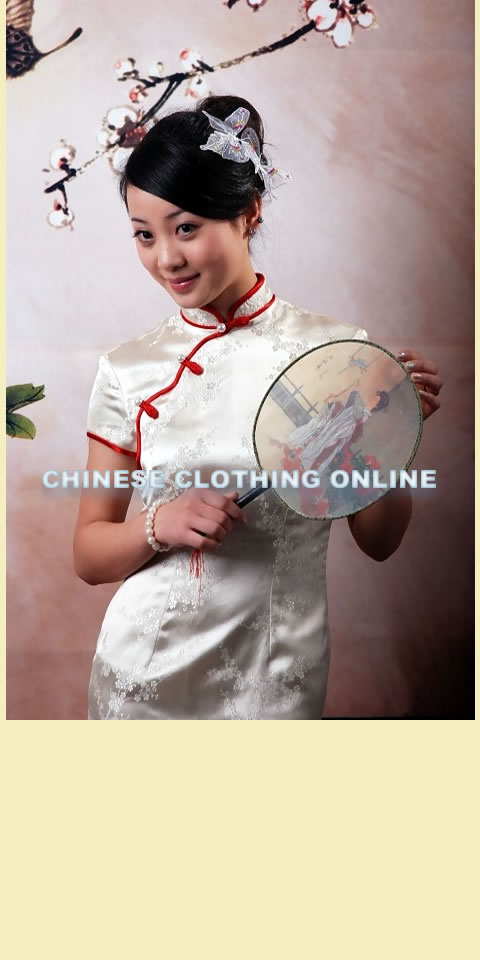 Short-sleeve Long-length Cheongsam (CM)