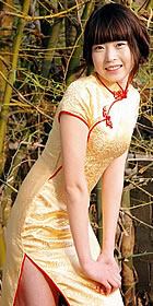 Short-sleeve Long-length Cheongsam (CM)