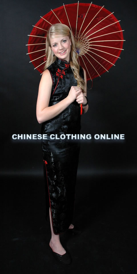 Sleeveless Long-length Cheongsam (CM)