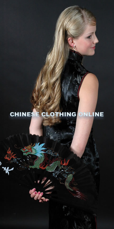 Sleeveless Long-length Cheongsam (CM)