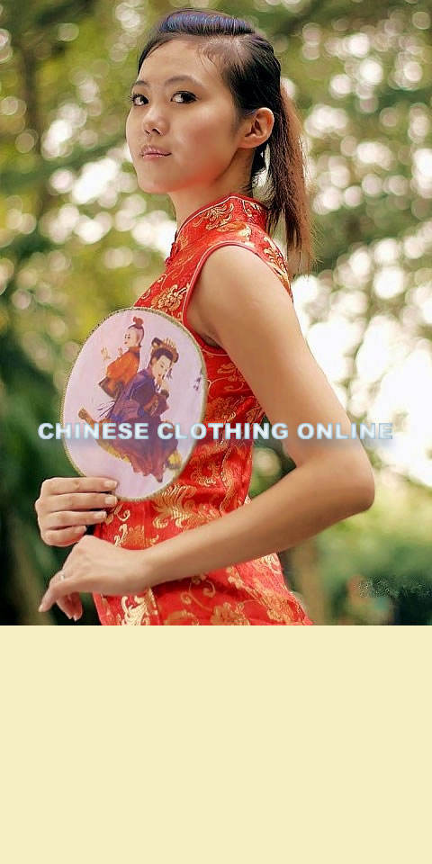 Sleeveless Long-length Cheongsam (CM)