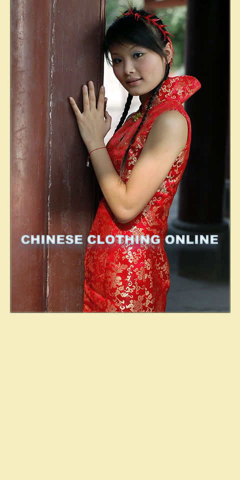 Sleeveless Vase Collar Long-length Cheongsam (CM)