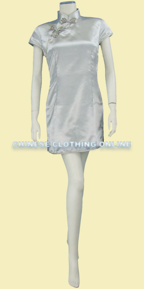 Cup-sleeve Short-length Cheongsam (CM)