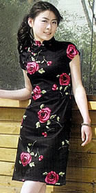 Cup-sleeve Short-length Cheongsam (CM)