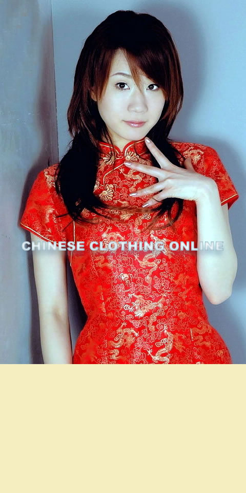 Short-sleeve Short-length Cheongsam (CM)