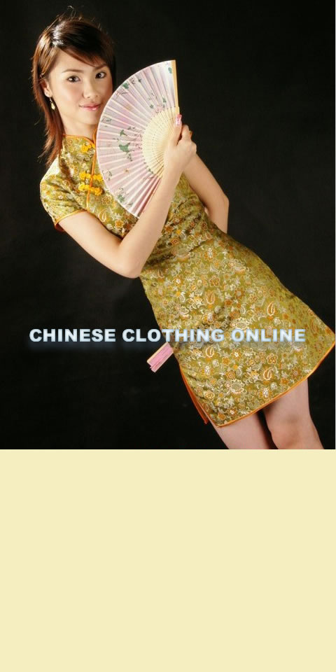 Short-sleeve Short-length Cheongsam (CM)