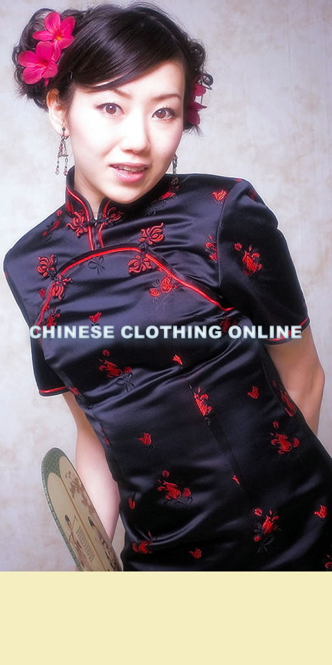 Short-sleeve Short-length Cheongsam (CM)