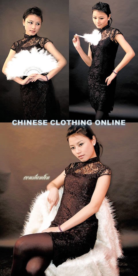 Cup-sleeve Short-length Cheongsam (CM)