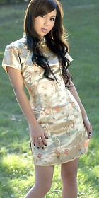 Short-sleeve Short-length Cheongsam (CM)