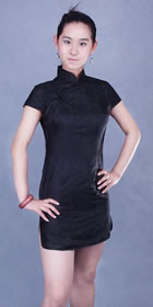 Short-sleeve Short-length Cheongsam (CM)