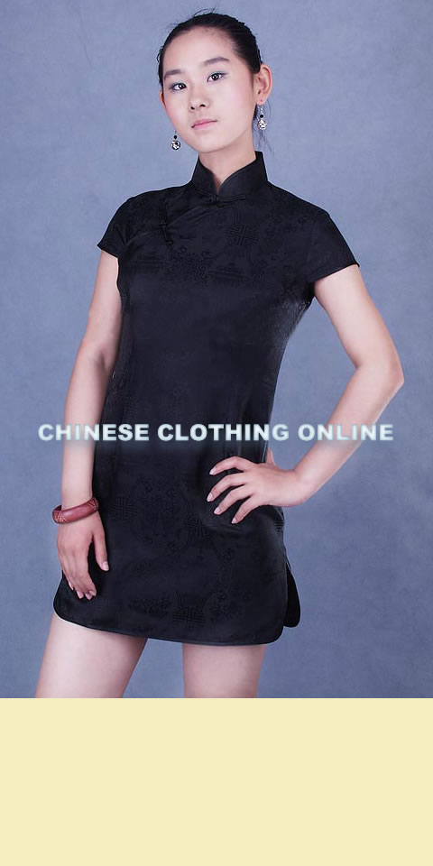 Short-sleeve Short-length Cheongsam (CM)