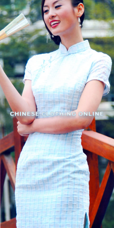 Short-sleeve Short-length Cheongsam (CM)