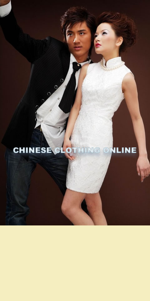 Sleeveless Short-length Cheongsam (CM)