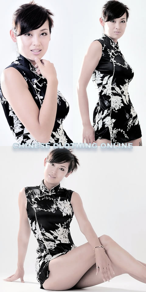 Sleeveless Short-length Cheongsam (CM)