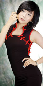 Sleeveless Bareback Short-length Cheongsam (CM)