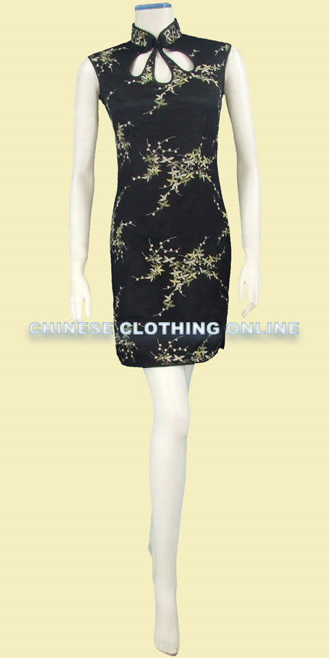 Sleeveless Short-length Cheongsam (CM)