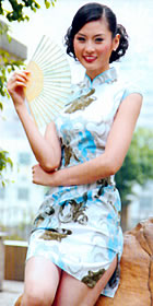 Sleeveless Short-length Cheongsam (CM)