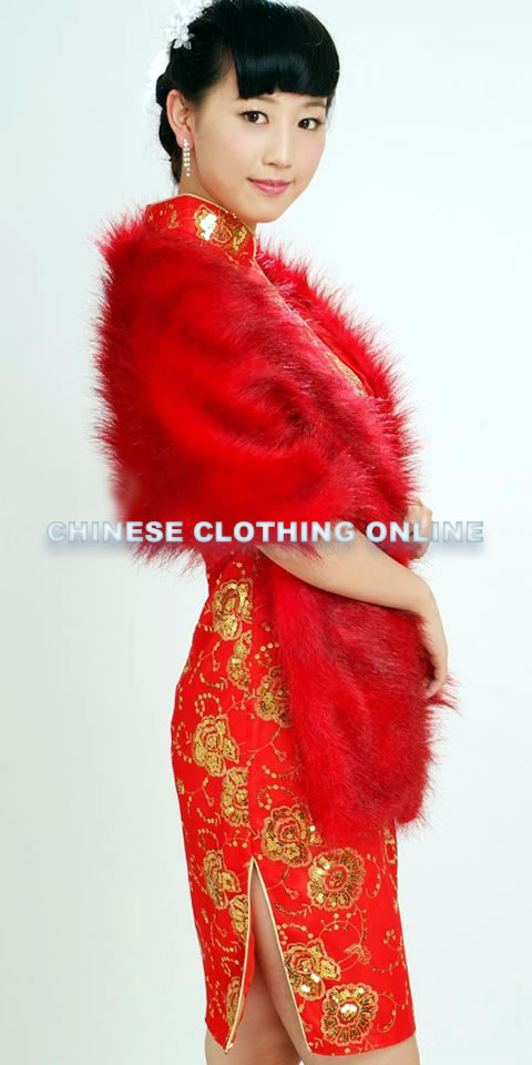 Cup-sleeve Mid-length Cheongsam (CM)