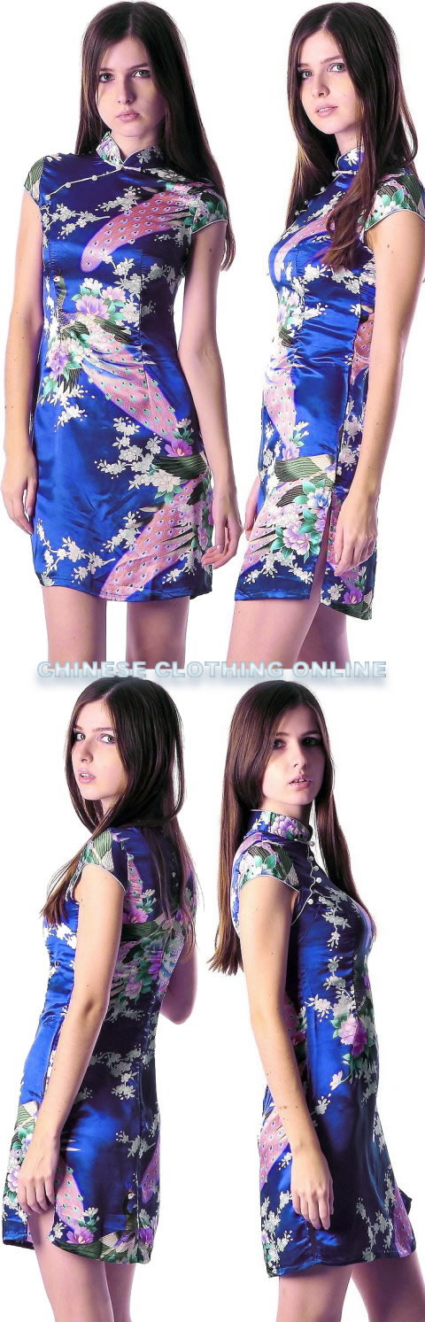 Cup-sleeve Short-length Cheongsam (CM)