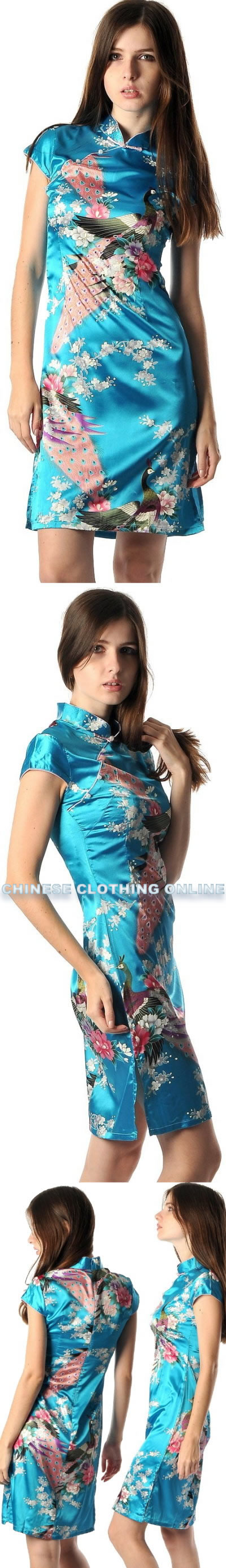 Cup-sleeve Short-length Cheongsam (CM)