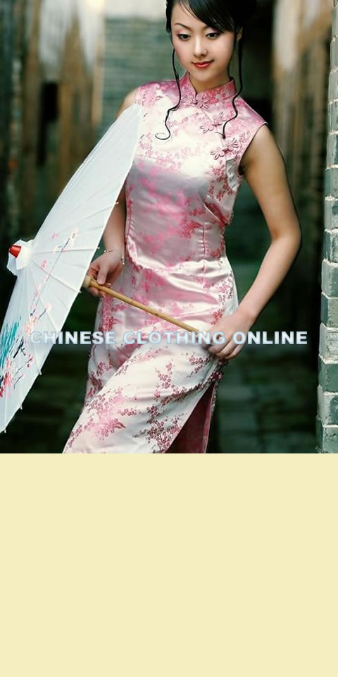 Sleeveless Mid-length Cheongsam (CM)