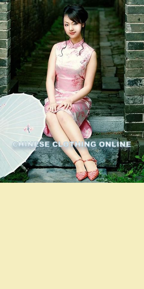 Sleeveless Mid-length Cheongsam (CM)