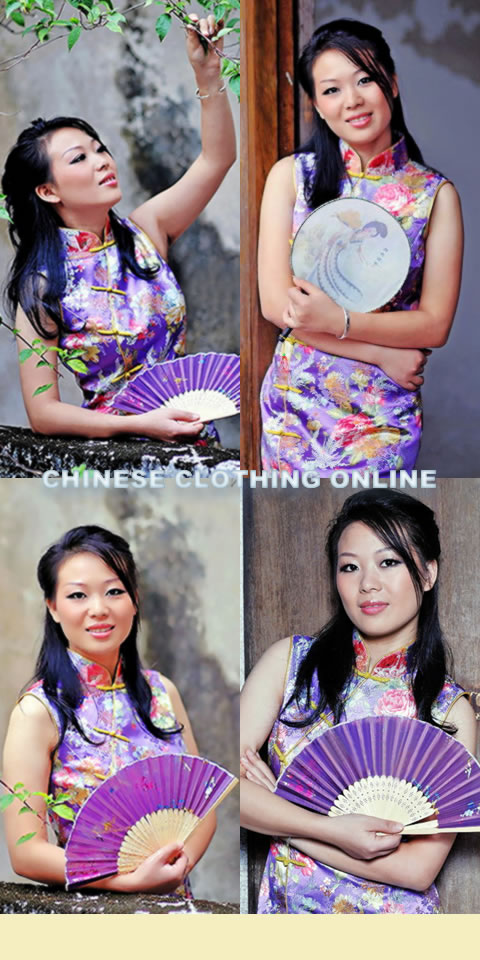 Sleeveless Mid-length Cheongsam (CM)