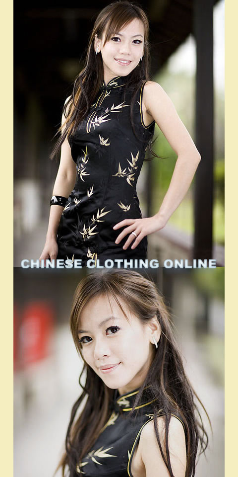 Sleeveless Mid-length Cheongsam (CM)