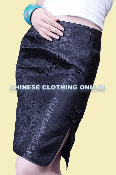 Cheongsam Style Short Embroidery Skirt (CM)