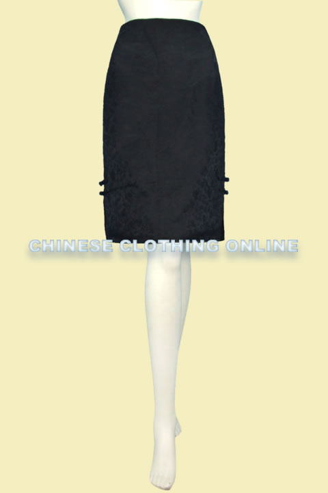 Cheongsam Style Short Embroidery Skirt (CM)