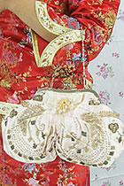 Hand Beading Embroidery Handbag with Paillettes