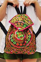 Ethnic Embroidery Backpack