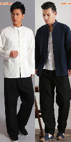 Mandarin Cotton Jacket w/ Pants (RM)