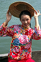 Long-sleeve Mandarin Blouse (CM)