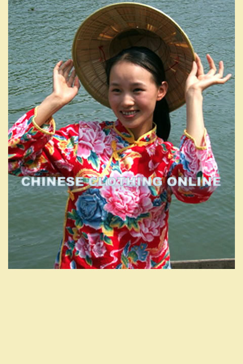 Long-sleeve Mandarin Blouse (CM)