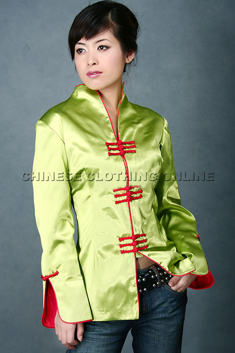 Long-sleeve Mandarin Blouse (CM)