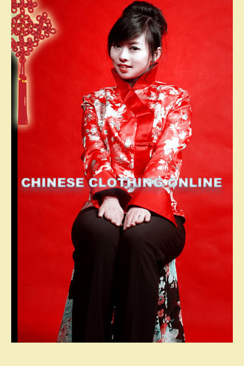 Long-sleeve Mandarin Blouse (CM)