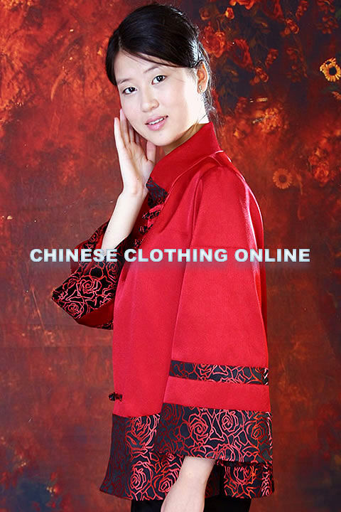 Long-sleeve Mandarin Blouse (CM)