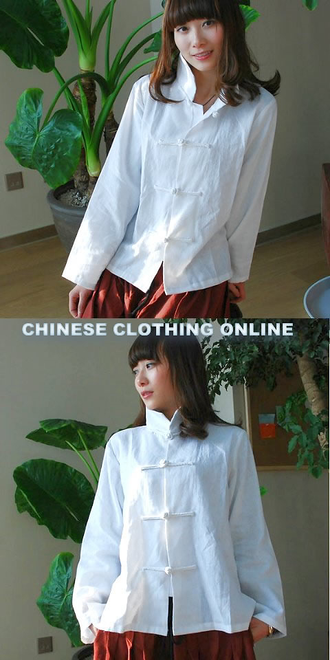 Ethnic High Standing Collar Blouse/Jacket (CM)