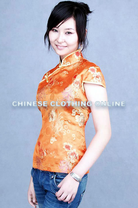 Cup-sleeve Mandarin Blouse (CM)
