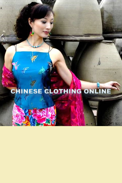 Sleeveless Mandarin Blouse (CM)