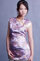 Sleeveless Mandarin Blouse (CM)