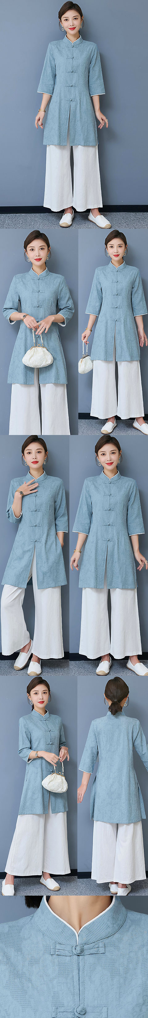 Linen Chic Ethnic EXTRA-long Suit (RM)