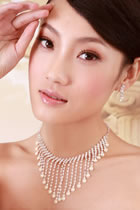 Bridal Necklace and Earrings Set