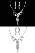 Bridal Necklace and Earrings Set