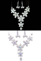 Bridal Necklace and Earrings Set