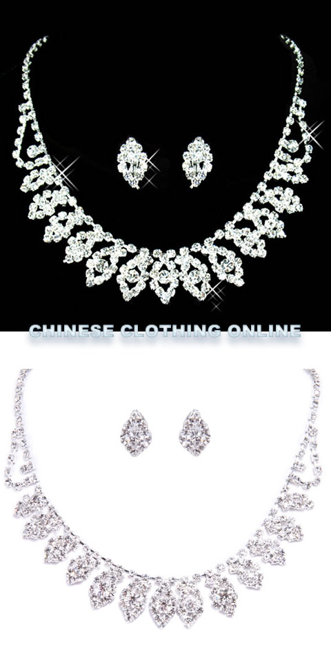 Bridal Necklace and Earrings Set