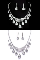 Bridal Necklace and Earrings Set